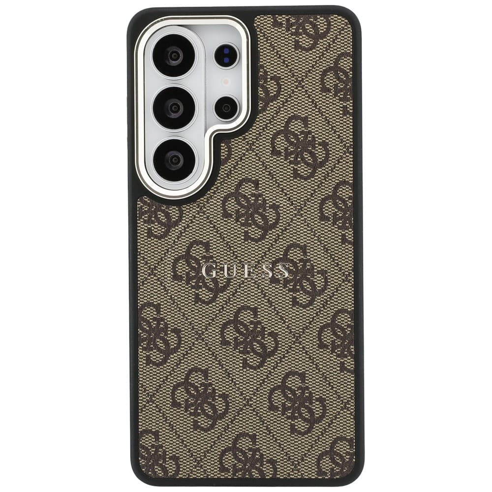 Guess - 4G Embossed Ring MagSafe (GUHMS26LP4MSEGCW) - Samsung Galaxy S26 Ultra - Hnědá - náhled 4