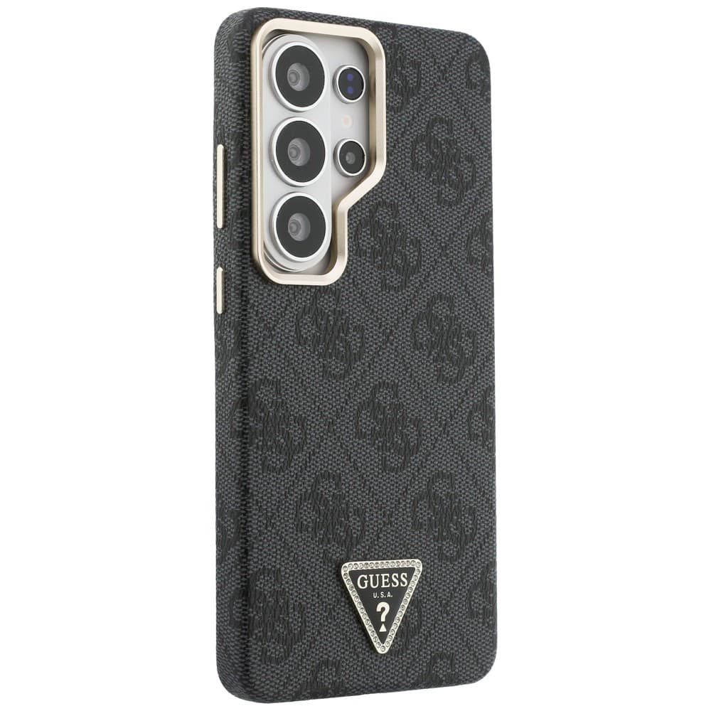 Guess - 4G Triangle Logo MagSafe (GUHMS26LP4GTDGMK) - Samsung Galaxy S26 Ultra - Černá - náhled 4