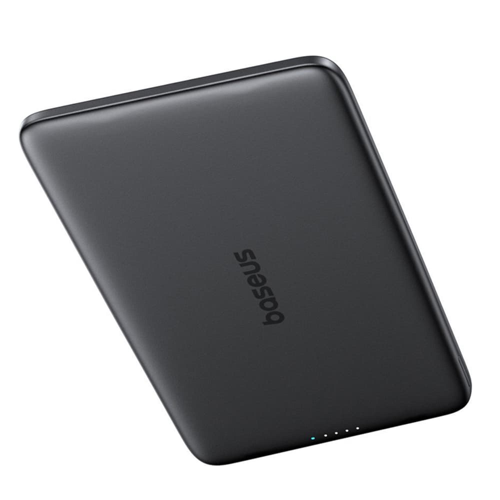 Magnetická Powerbanka Baseus PicoGo AM41 5000mAh s kabelem černá - náhled 4