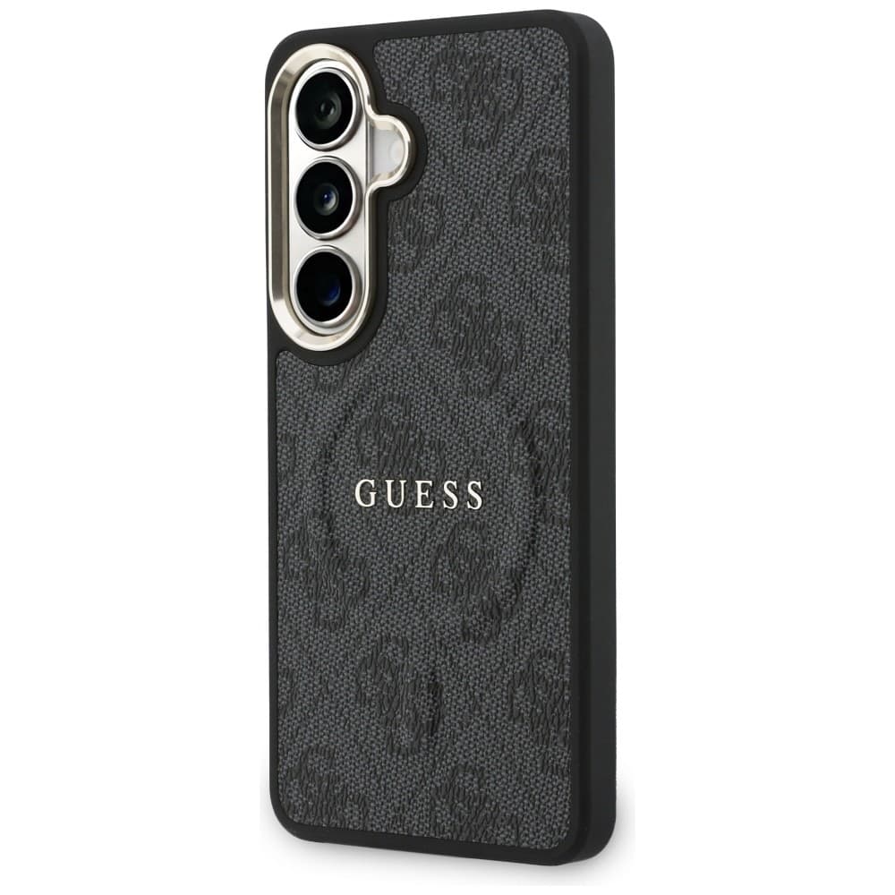 Guess - 4G Embossed Ring MagSafe (GUHMS26SP4MSEGCK) - Samsung Galaxy S26 - Černá - náhled 4