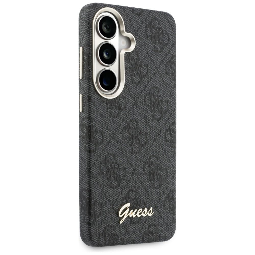 Guess - 4G Script MagSafe (GUHMS26S5P4FWMSK) - Samsung Galaxy S26 - Černá - náhled 4