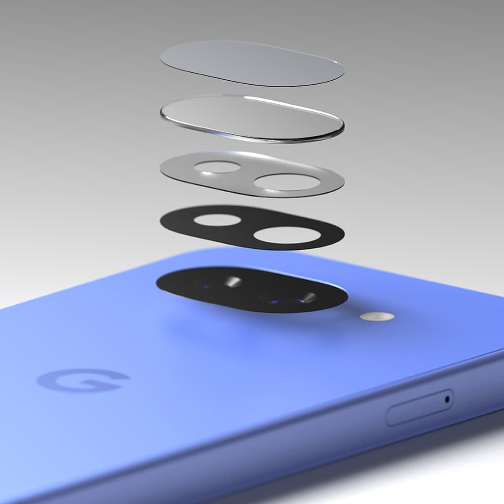 Ochranné sklo na fotoaparát Ringke - Camera Full Cover Glass (2 pack) - Google Pixel 10a Průhledné - náhled 4