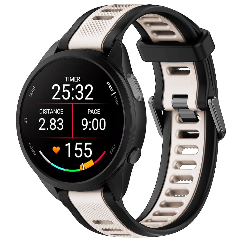 Techsuit - Řemínek na hodinky 18mm (W053) - Huawei Watch GT 4 (41mm) a další - béžový - náhled 4