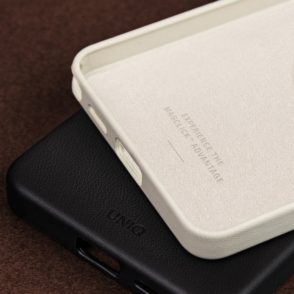 Kryt UNIQ Lyden Leatherette Case Samsung Galaxy S26 černý - náhled 4