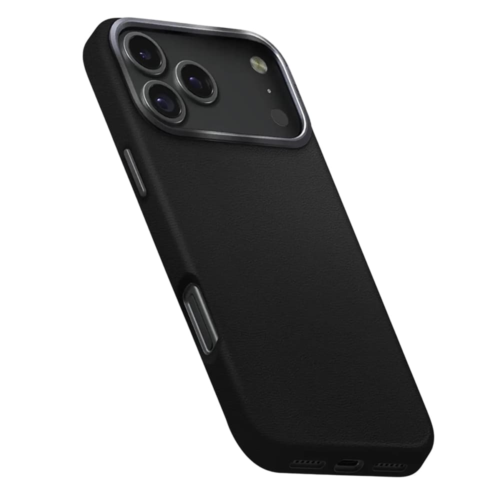 Kryt UNIQ Lyden Leatherette iPhone 17 Pro černý - náhled 4