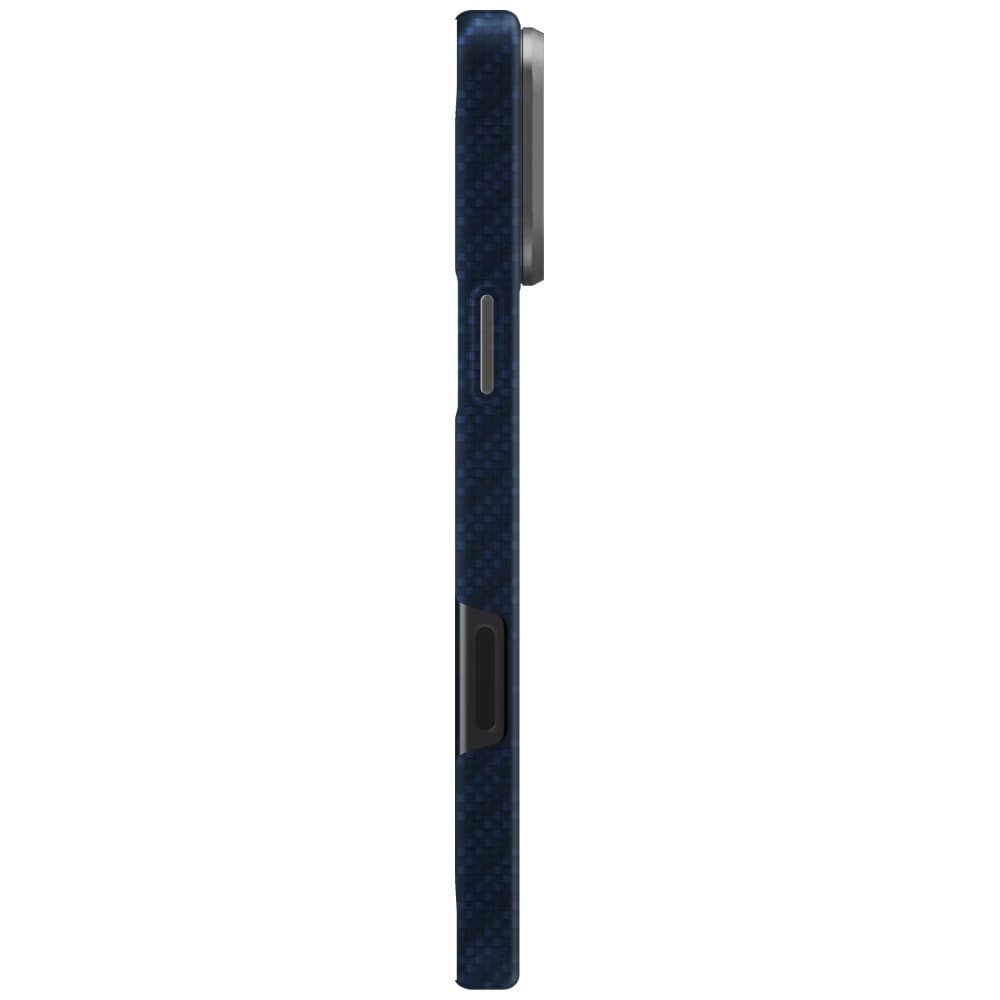 Kryt UNIQ Keva Aramid iPhone 17 Pro matně džínový - náhled 4