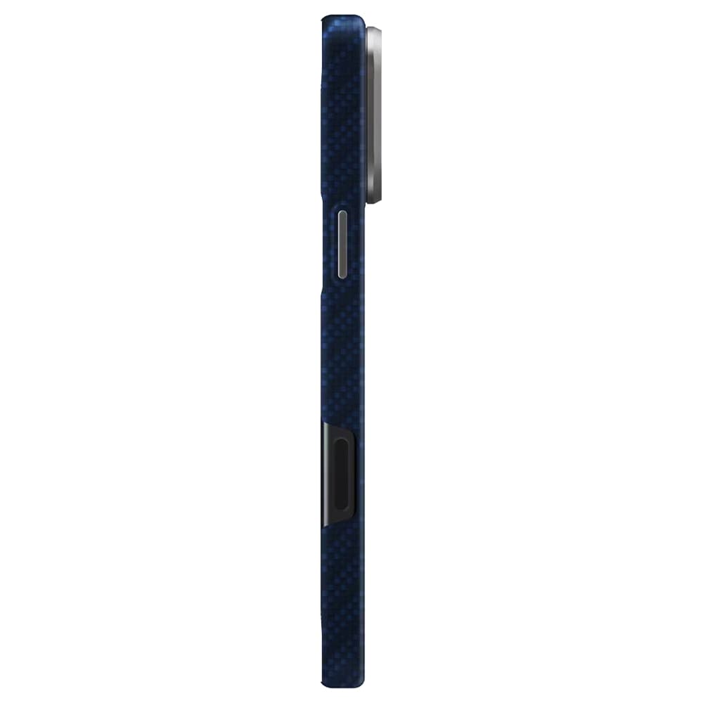 Kryt UNIQ Keva Aramid iPhone 17 Pro Max námořnicky modrý - náhled 4
