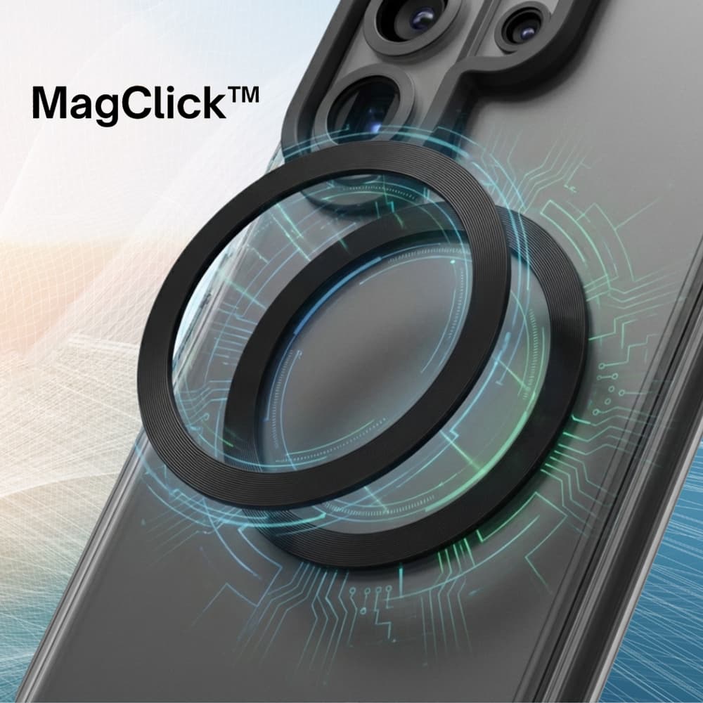 Kryt UNIQ Combat MagClick Samsung Galaxy S26 Plus černý - náhled 4