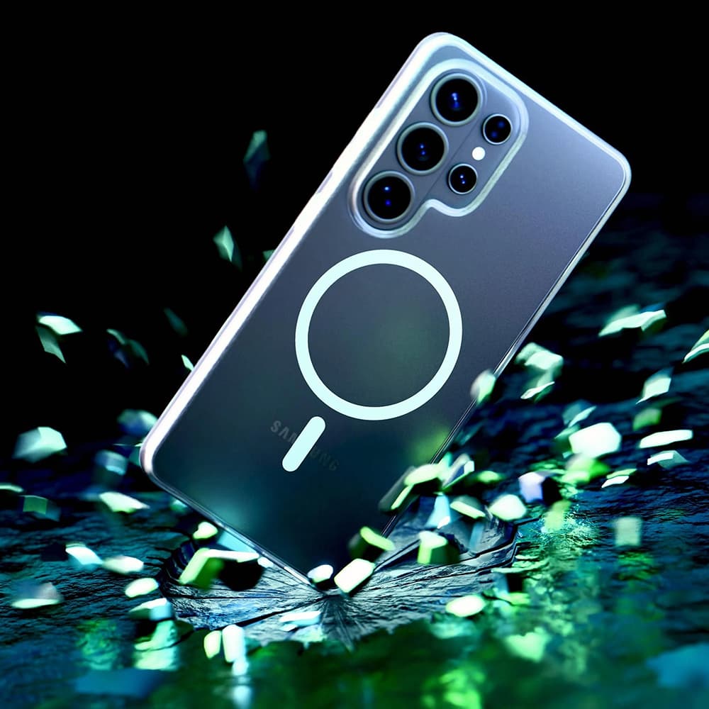 Kryt 3mk Clear MagCase - Samsung Galaxy S26 Ultra průhledný - náhled 4