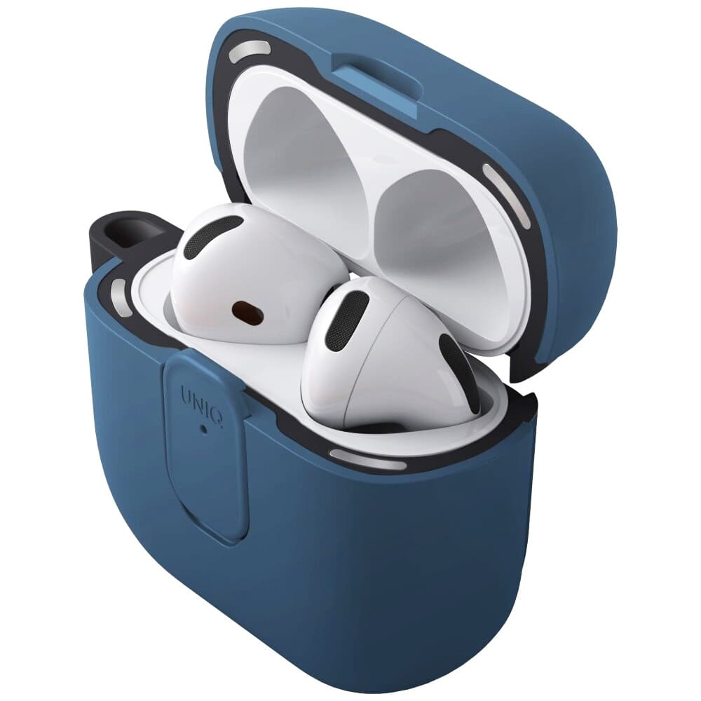Kryt UNIQ Clyde Series AirPods 4 modročerný - náhled 4