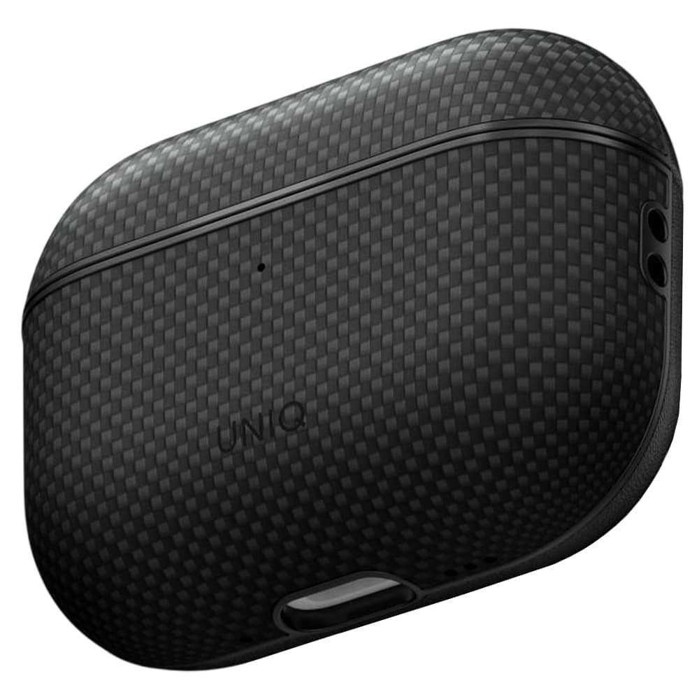 Pouzdro na sluchátka UNIQ - Keva Prime Series - AirPods Pro 3 - černé - náhled 4