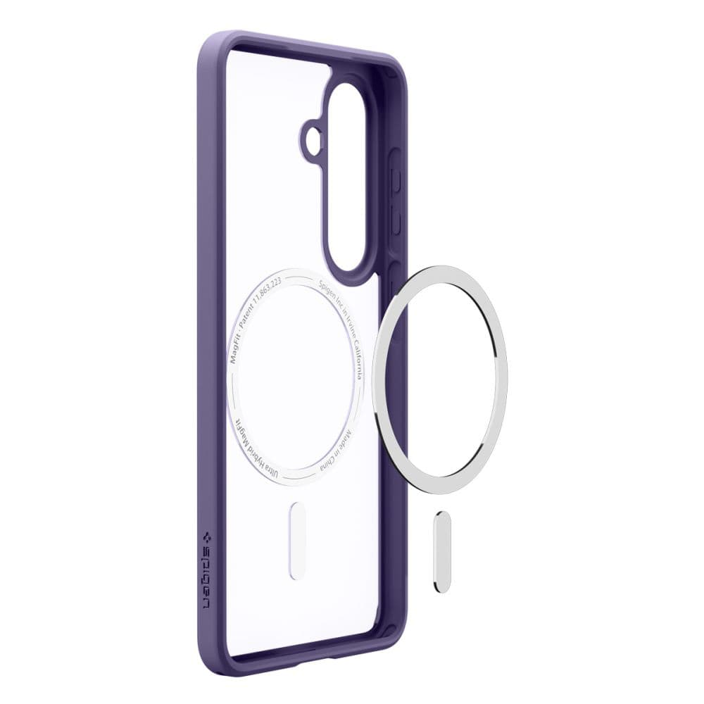 Kryt Spigen - Ultra Hybrid MagSafe (ACS11214) - Samsung Galaxy S26 Plus sytě fialový - náhled 4