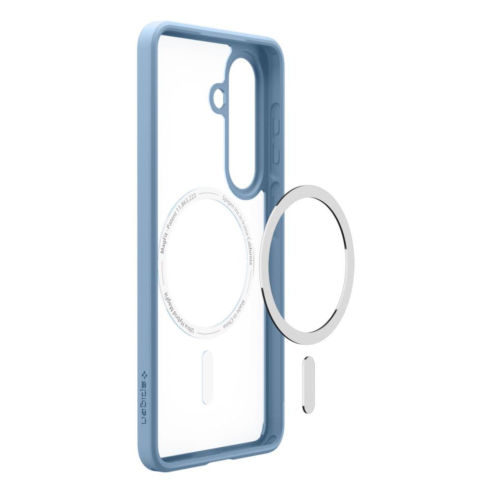 Kryt Spigen - Ultra Hybrid MagSafe (ACS11219) - Samsung Galaxy S26 světle modrý - náhled 4