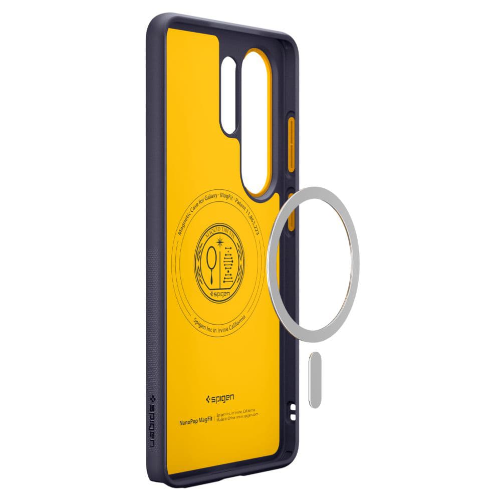 Kryt Spigen - Caseology Nano Pop MagSafe (ACS11037) - Samsung Galaxy S26 Ultra borůvkově modrý - náhled 4