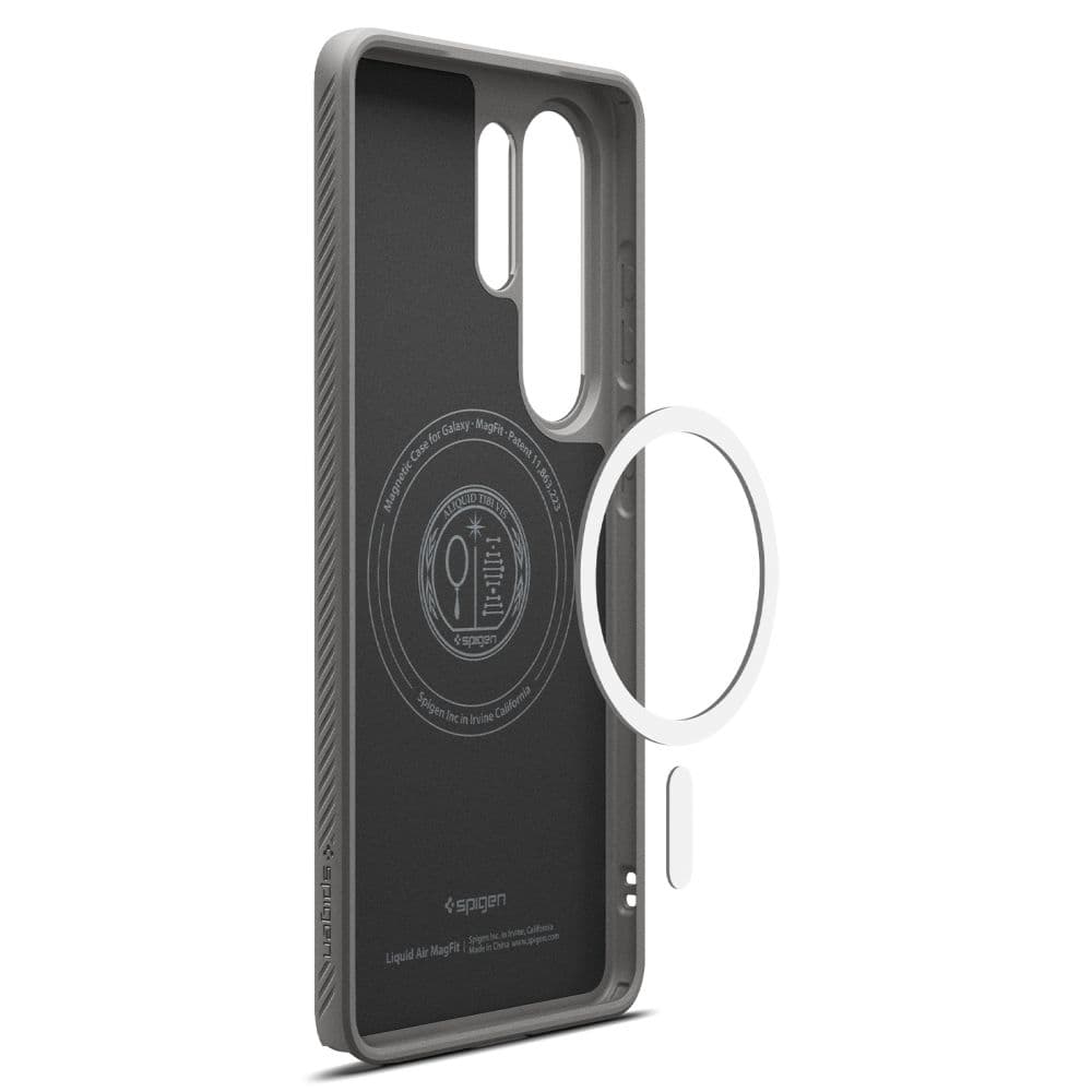 Kryt Spigen Liquid Air MagSafe (ACS10675) - Samsung Galaxy S26 Ultra Mramorově šedý - náhled 4