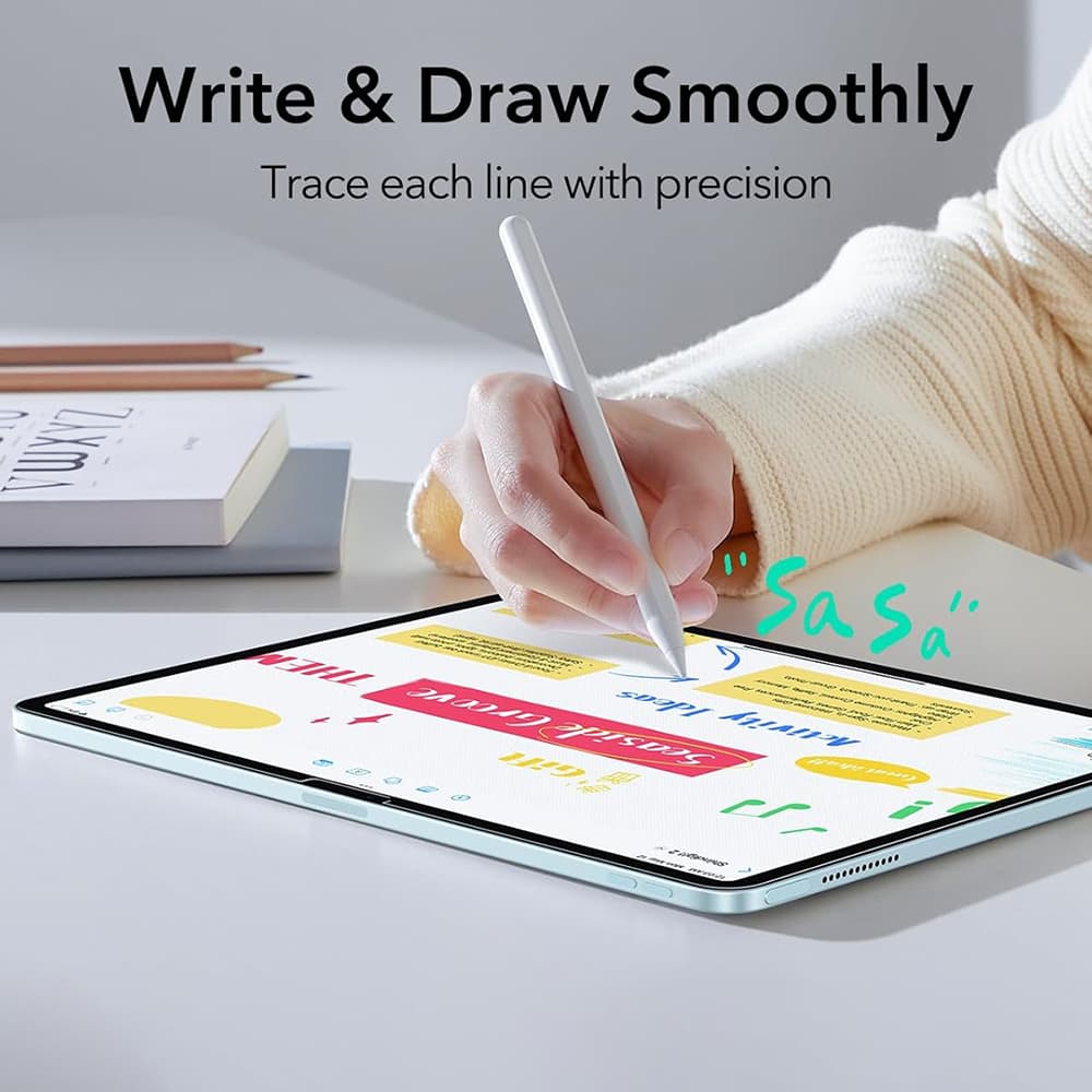 Ochranná fólie ESR - Paper-Feel UltraFit Tray (2 pack) - iPad 10 (2022) 10.9 / 11 (2025) / 12 (2026) Průhledná - náhled 4