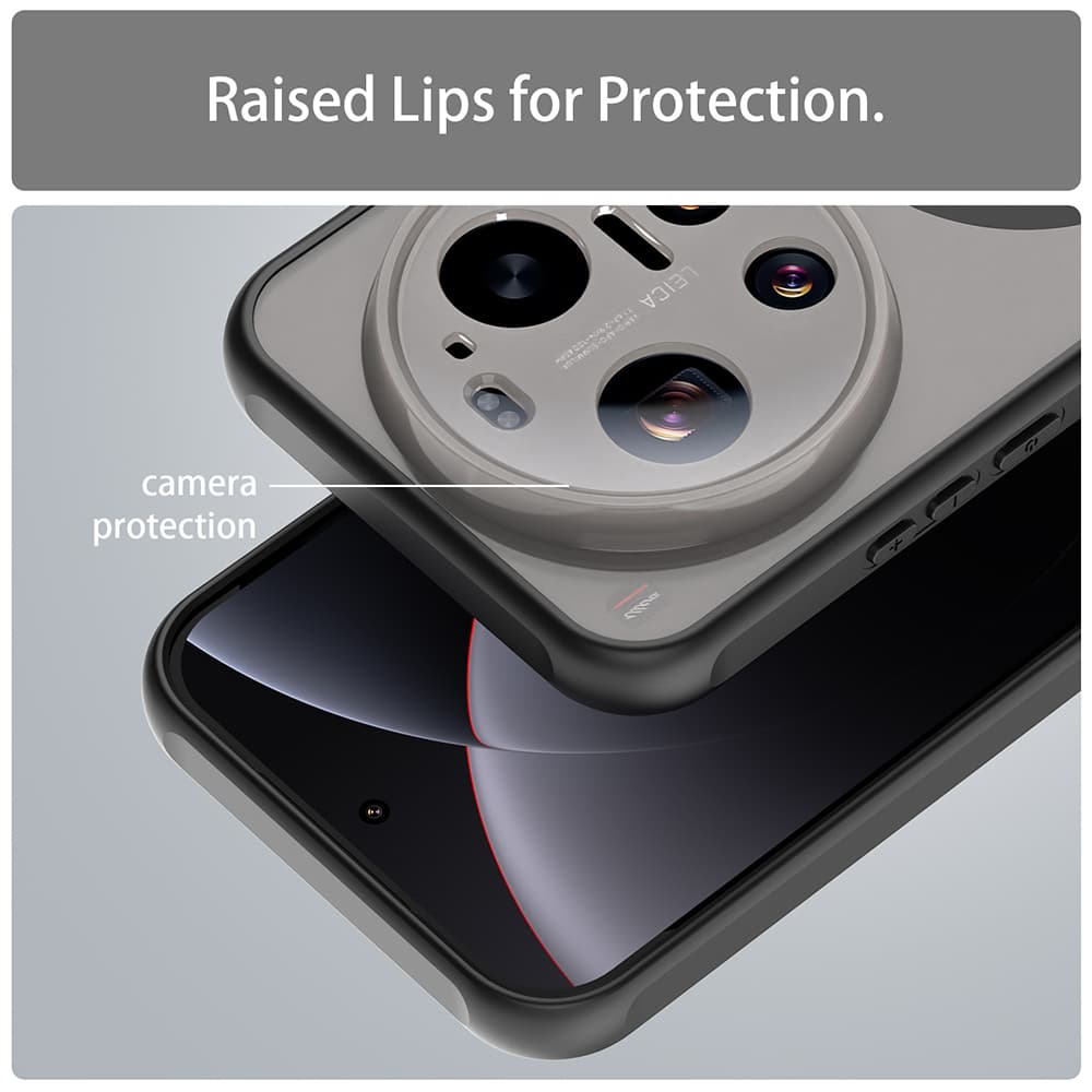 Kryt Techsuit HaloFrost II MagSafe pro Xiaomi 17 Ultra černý - náhled 4