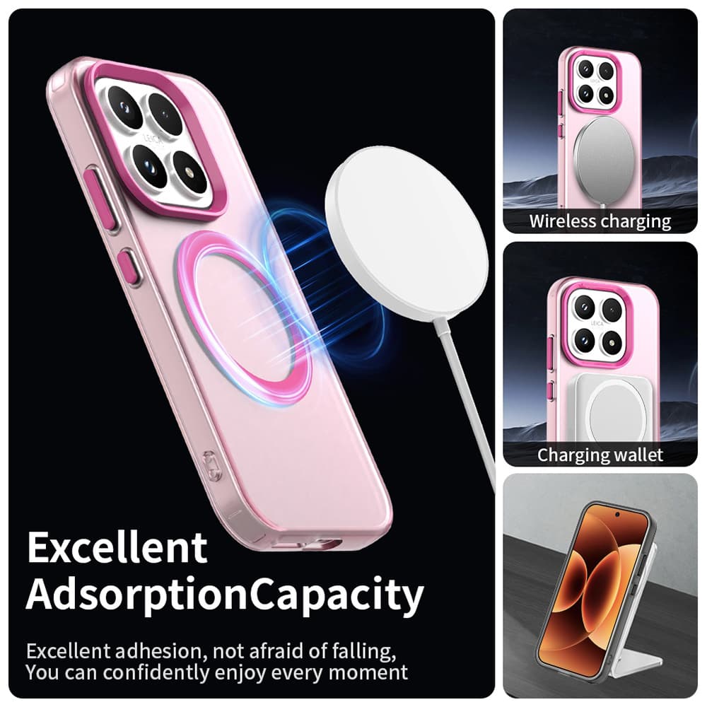 Kryt Techsuit CandyCase MagSafe - Xiaomi 17 Růžový - náhled 4