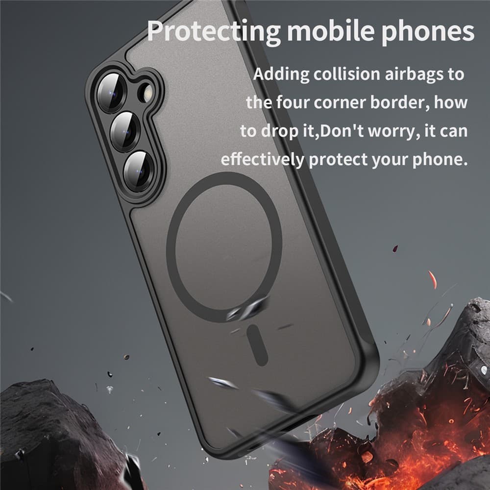 Kryt Techsuit HaloFrost II MagSafe pro Samsung Galaxy A27 5G černý - náhled 4