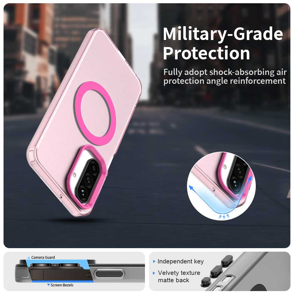 Kryt Techsuit CandyCase MagSafe pro Samsung Galaxy A27 5G růžový - náhled 4