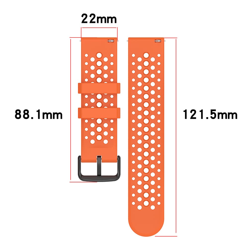 Řemínek 22mm Techsuit Watchband W083 šedý - náhled 4