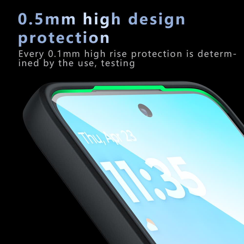 Kryt Techsuit - PureFrost MagSafe - Motorola Moto G77 / G67 - matně černý - náhled 4