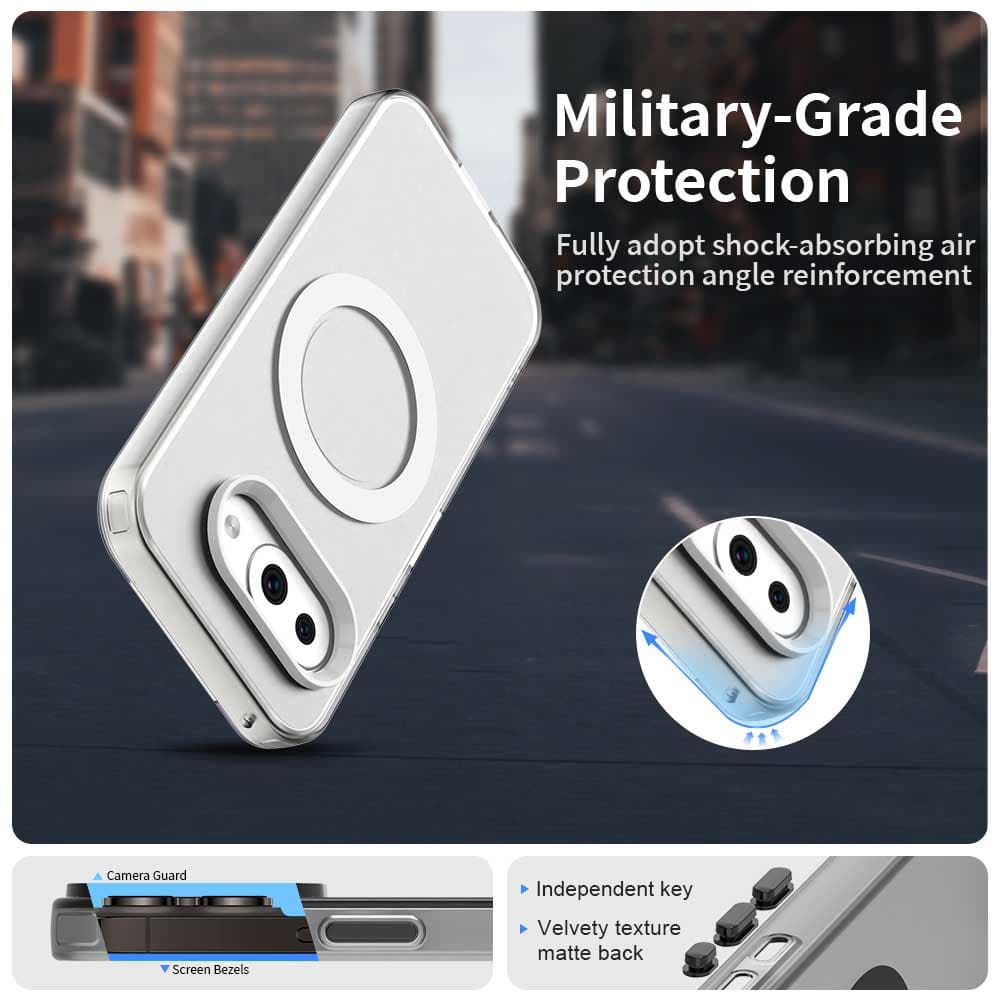 Kryt Techsuit CandyCase MagSafe pro Google Pixel 10a bílý - náhled 4