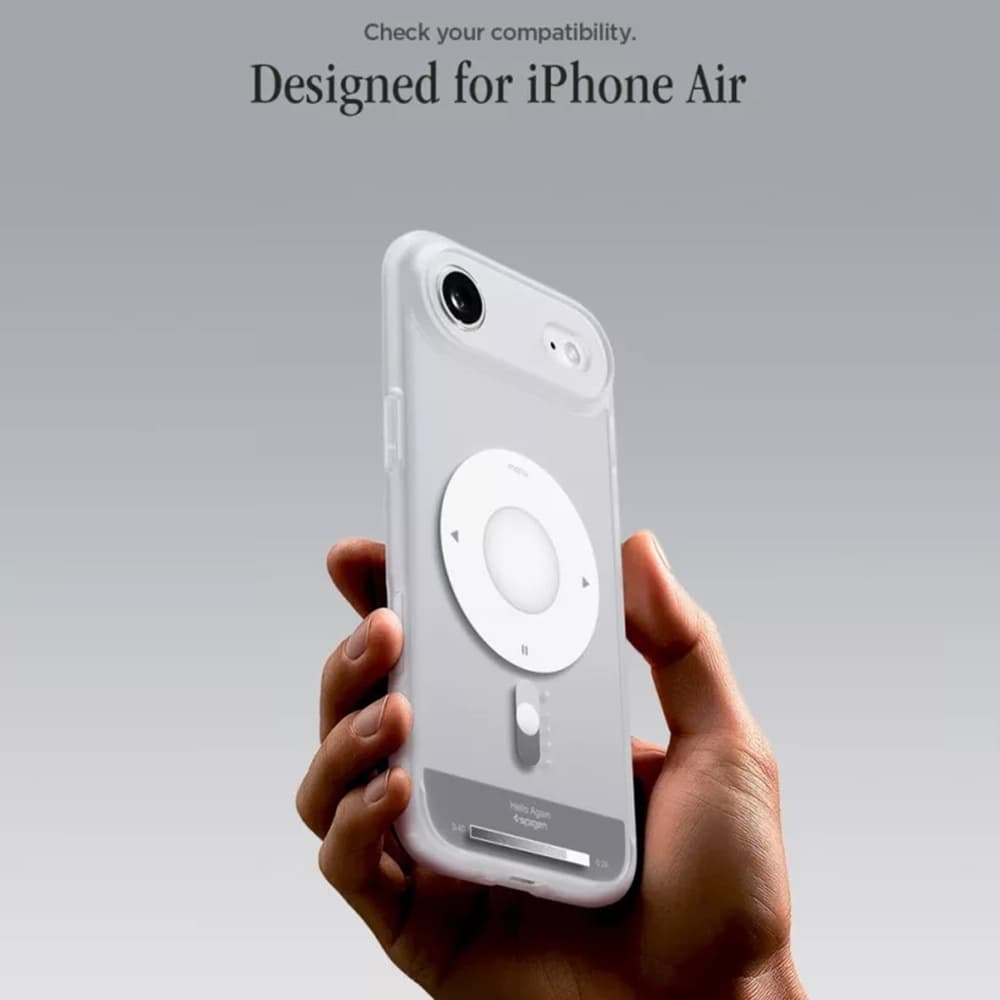 Kryt Spigen - Ultra Hybrid Classic MagSafe (ACS10322) - iPhone 17 Air - stříbrný - náhled 4