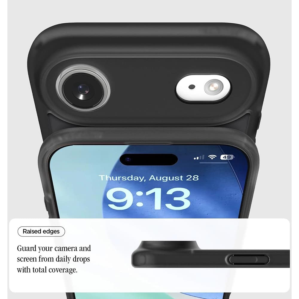 Kryt Spigen - Ultra Hybrid Classic MagSafe (ACS10323) - iPhone 17 Air - černý - náhled 4