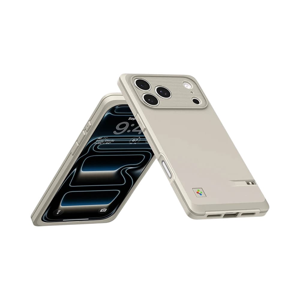 Ochranný kryt Spigen Classic LS pro iPhone 17 Pro kamenný - náhled 4