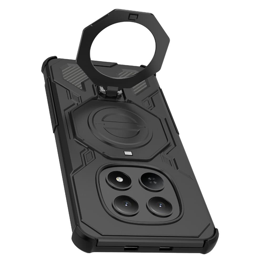 Kryt Techsuit Carbon Shield PRO Xiaomi Redmi Note 15 5G / Poco M8 5G bílý průhledný - náhled 4