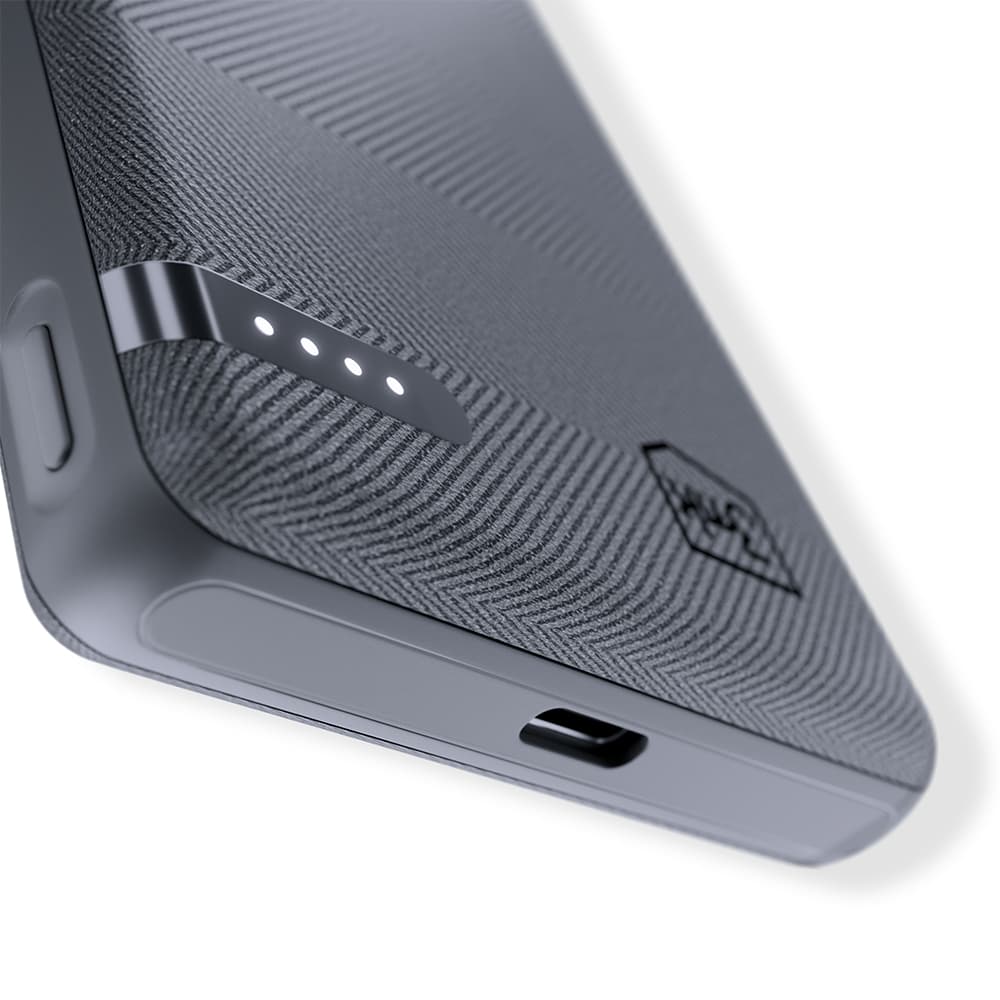 Kompaktní Powerbanka 3mk Pocket Power Bank 5000mAh (12W) černá - náhled 4