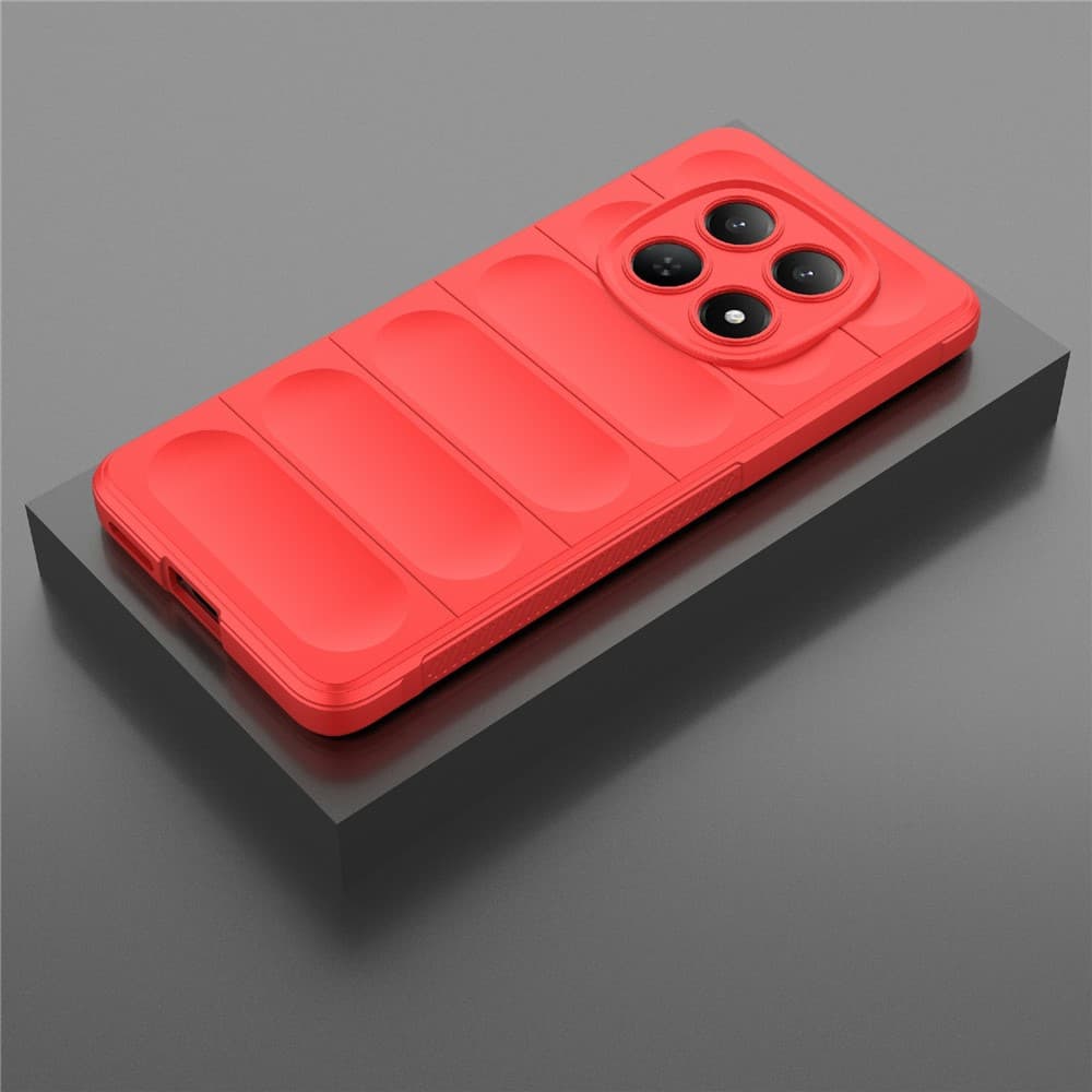 Kryt Techsuit Magic Shield pro Xiaomi Redmi Note 15 5G / Poco M8 5G červený - náhled 4
