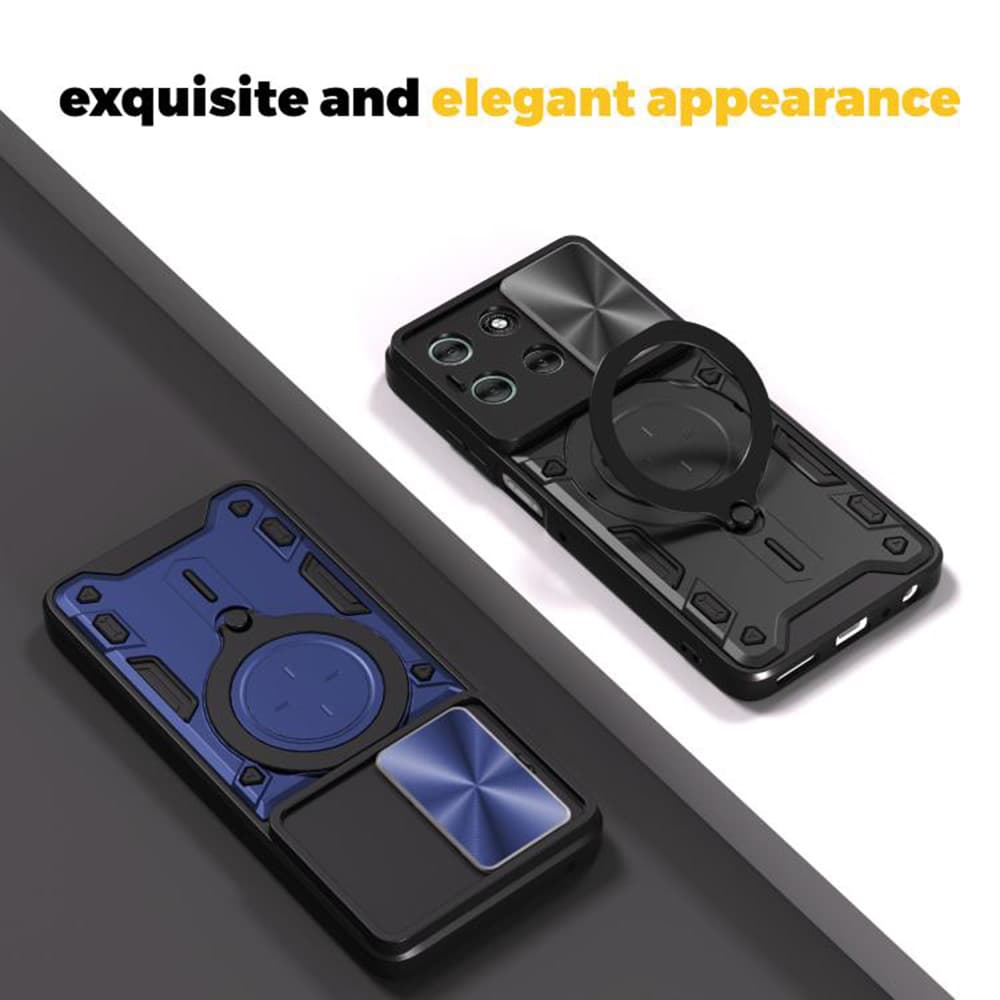 Ochranný kryt Techsuit CamGuard Pro pro Oppo A6 a A6x modrý - náhled 4