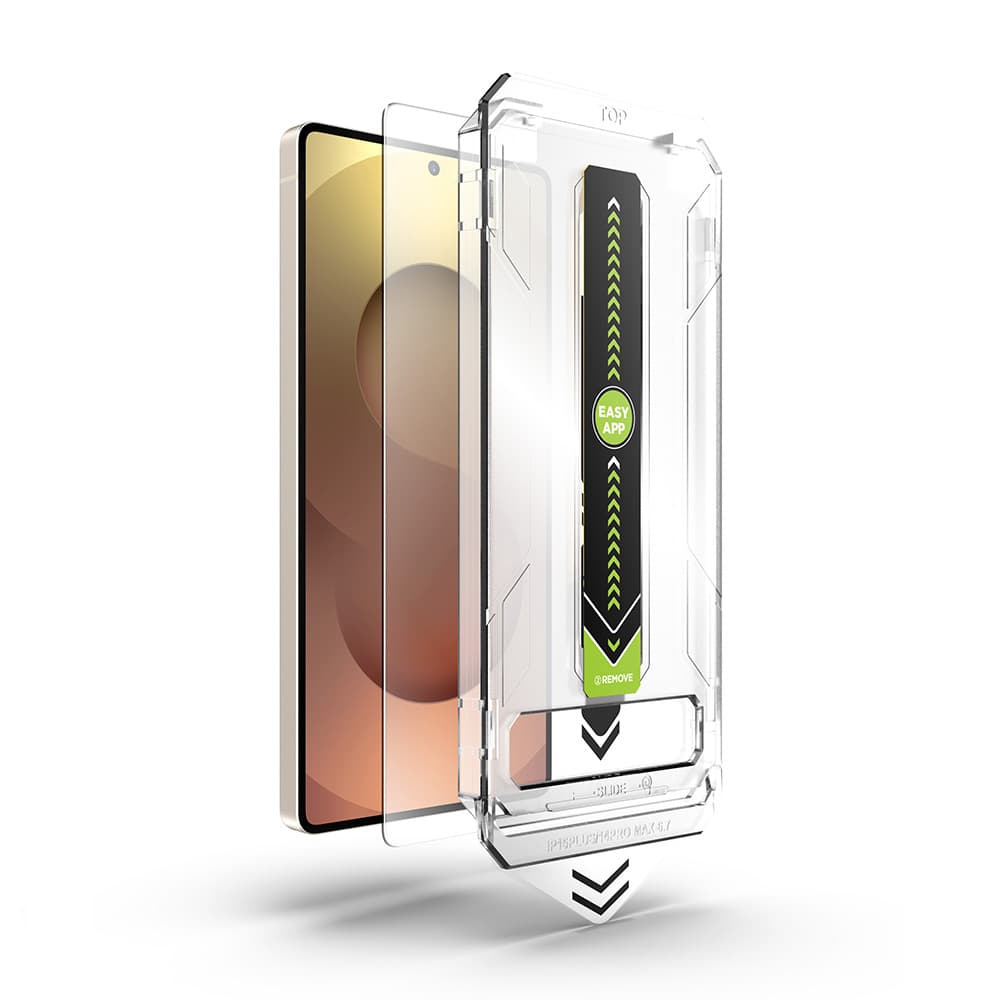 Tvrzené sklo Techsuit TitanGlass CrystalHD pro Samsung Galaxy A16 a A17 čiré - náhled 4