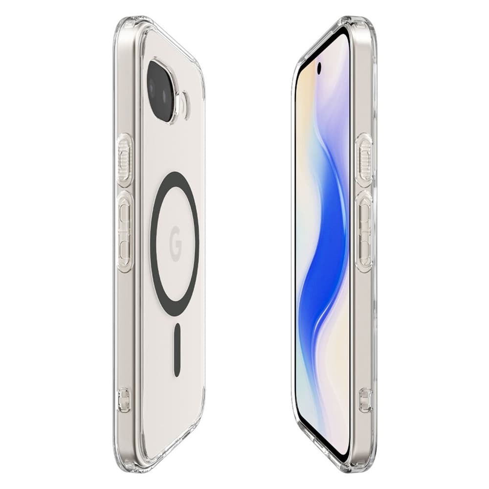 Kryt Spigen Ultra Hybrid MagSafe pro Google Pixel 10a grafitově průhledný - náhled 4