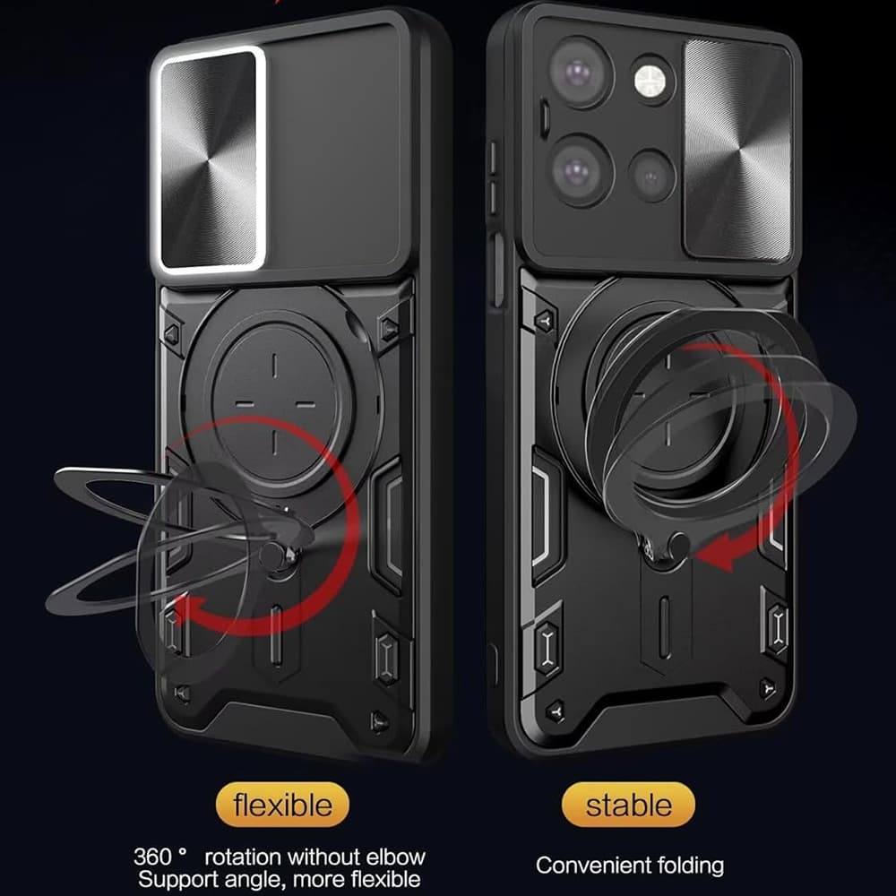 Ochranný kryt Techsuit CamGuard Pro pro Motorola Edge 70 Fusion černý - náhled 4