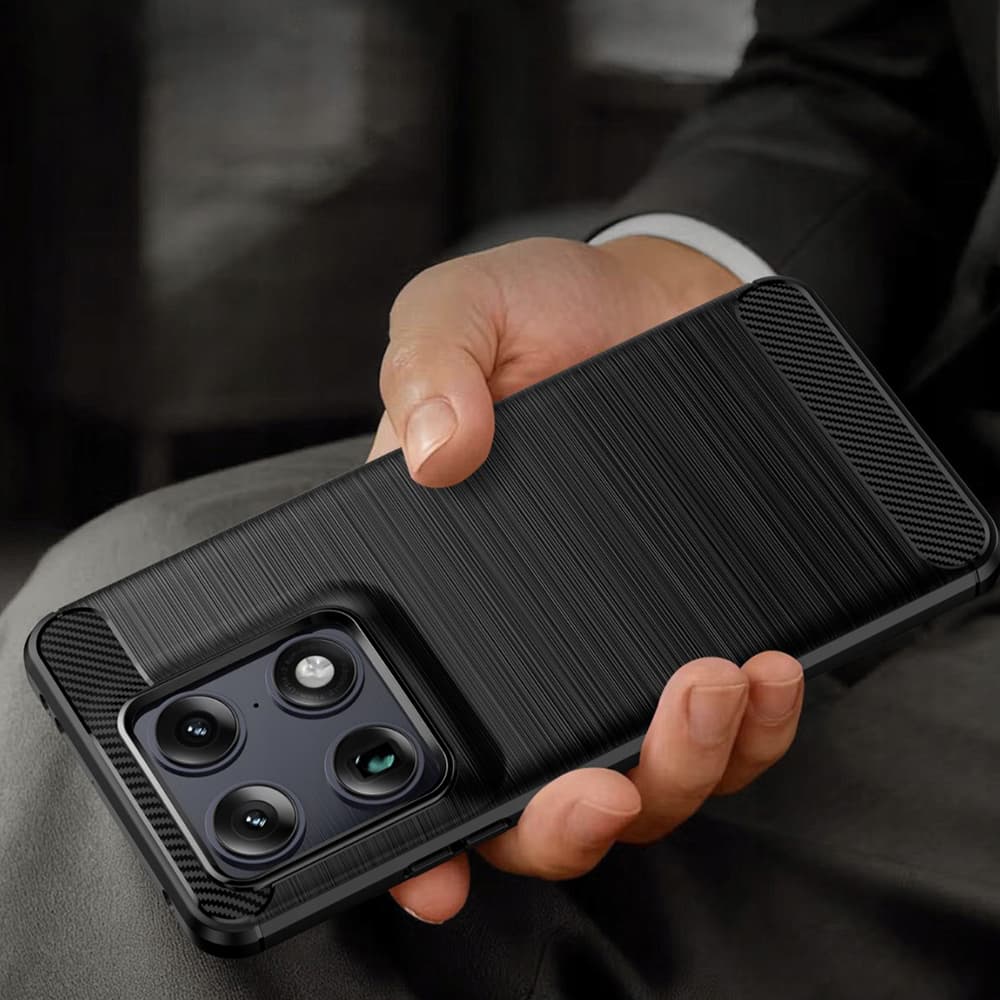 Kryt Techsuit - Carbon Silicone - Motorola Signature - černý - náhled 4