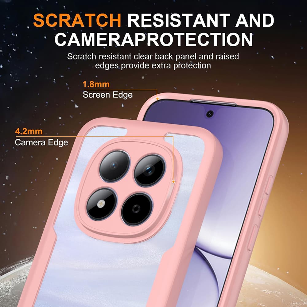 Ochranný set Techsuit ColorVerse 360 Series pro Honor 600 Lite růžový - náhled 4