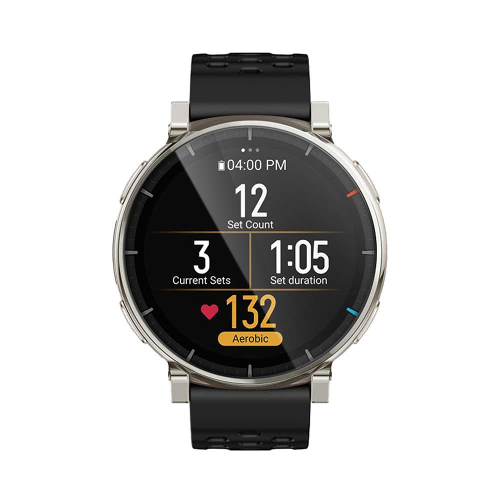 Ochranná fólie Techsuit - Nano Flex (2 pack) - Amazfit Active 3 Premium - černá - náhled 4