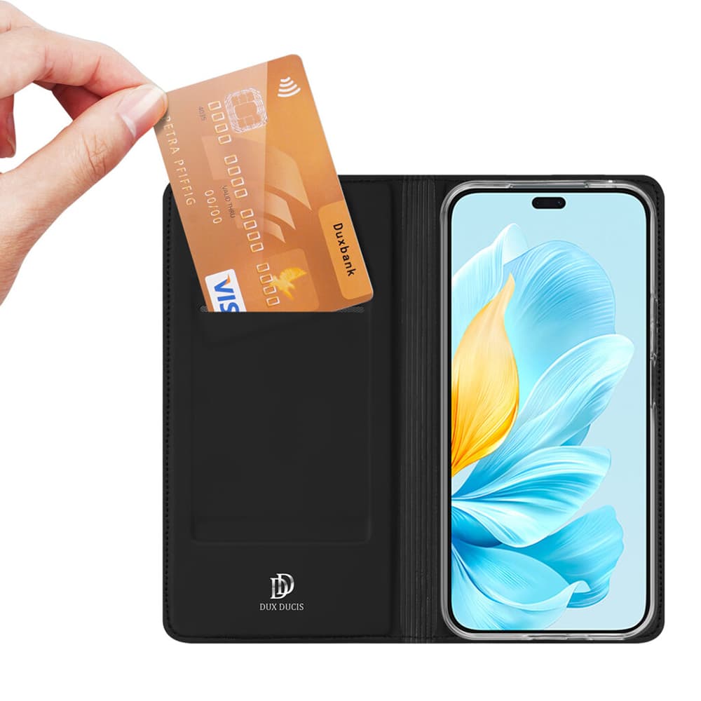 Pouzdro typu kniha Techsuit Magskin Book Oppo A6x 4G A6x 5G černé - náhled 4