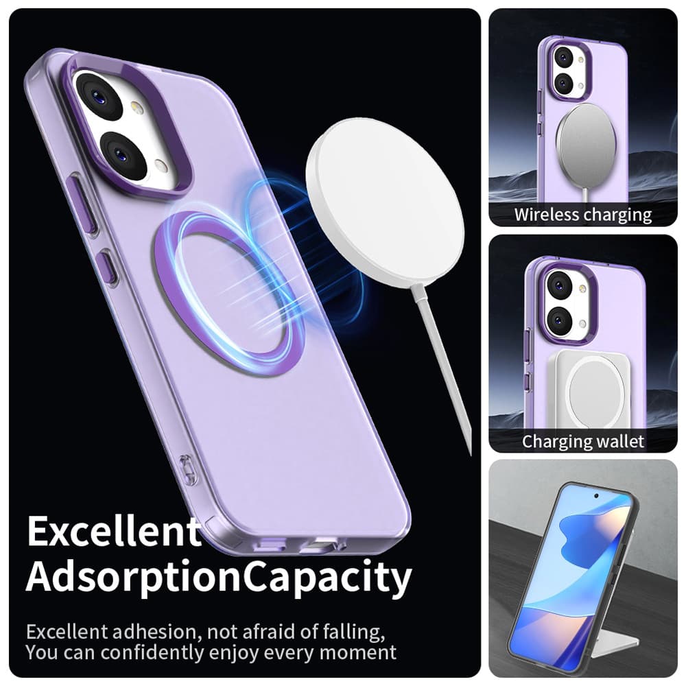 Kryt Techsuit CandyCase MagSafe pro Xiaomi Poco X8 Pro Max fialový - náhled 4