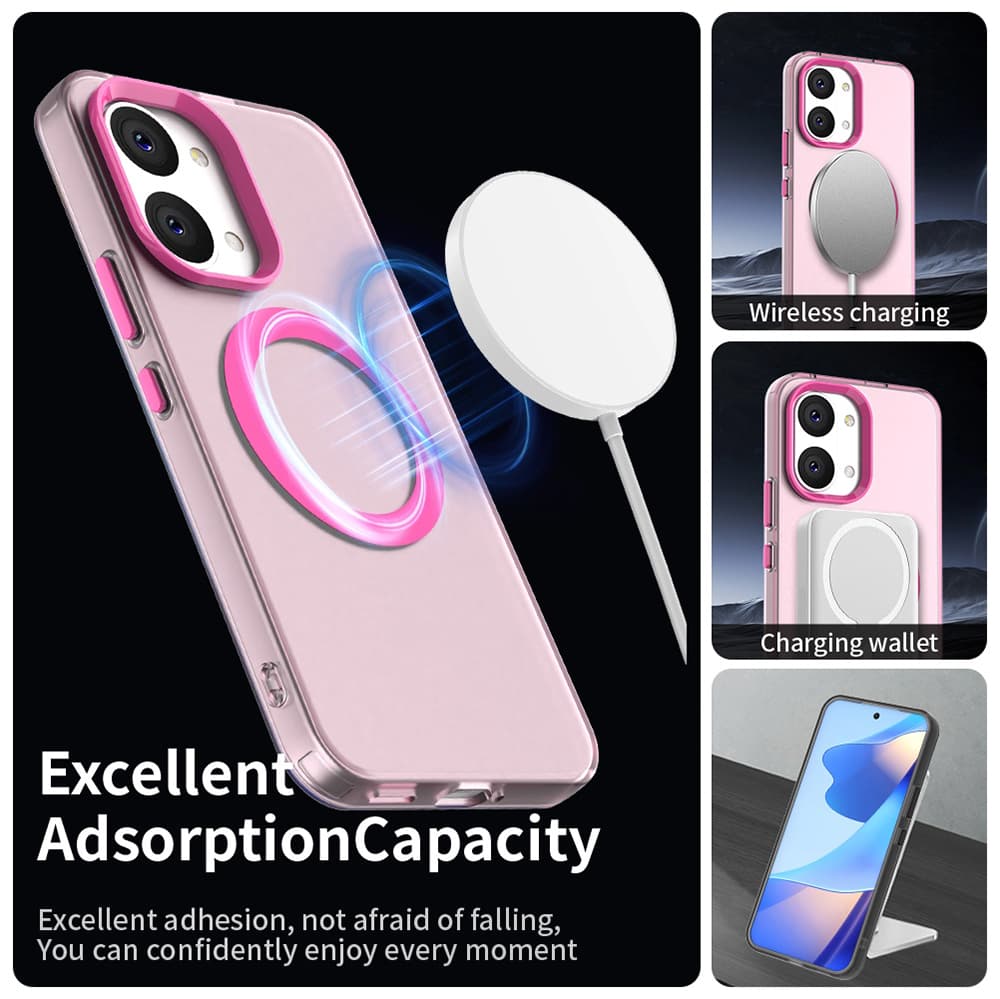 Kryt Techsuit CandyCase MagSafe pro Xiaomi Poco X8 Pro Max růžový - náhled 4