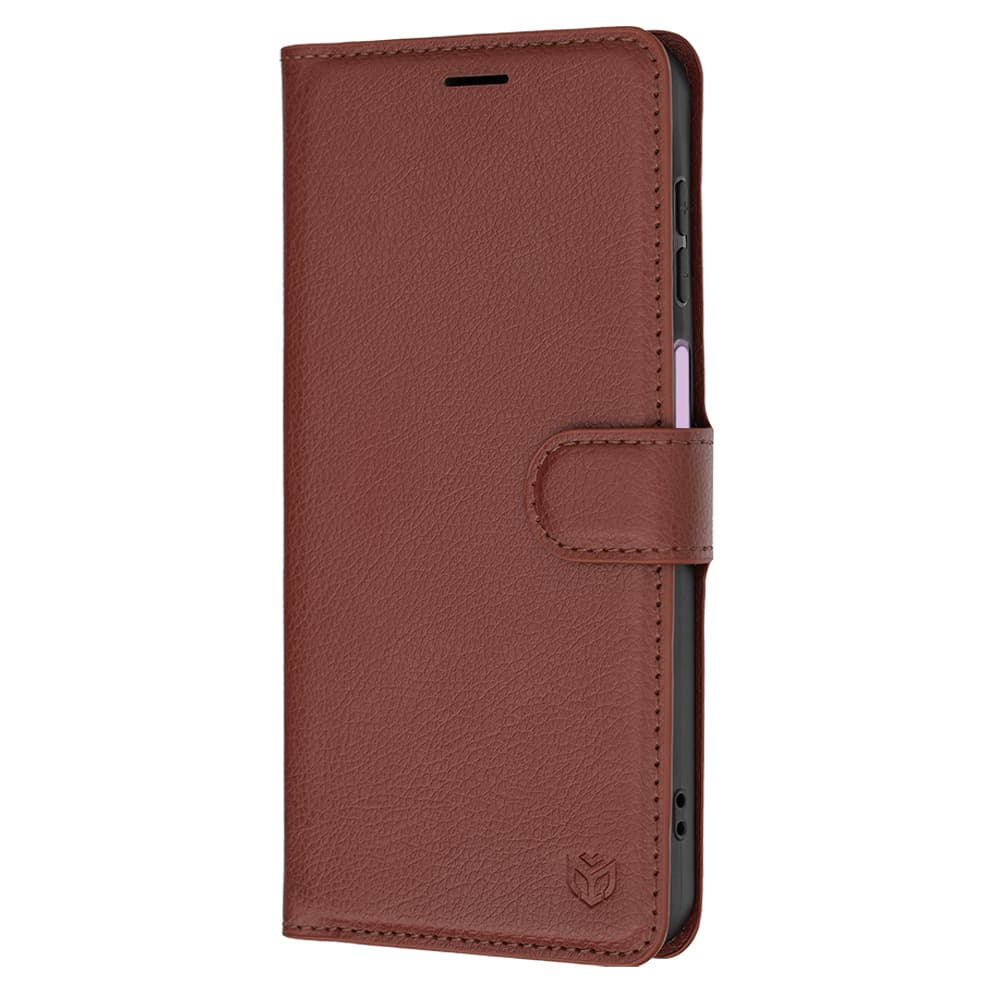 Knížkové pouzdro Techsuit Leather Folio Samsung Galaxy A27 5G hnědé - náhled 4
