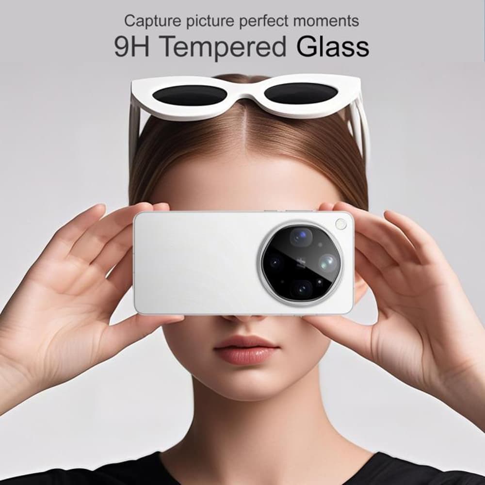 Tvrzené sklo na fotoaparát Techsuit Full Camera Glass Oppo Find X9 Ultra černé - náhled 4