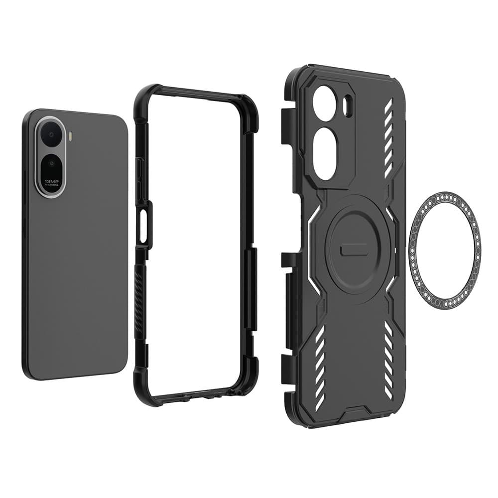 Kryt Techsuit ArmorMag Case pro Xiaomi Redmi A7 Pro 4G modrý - náhled 4