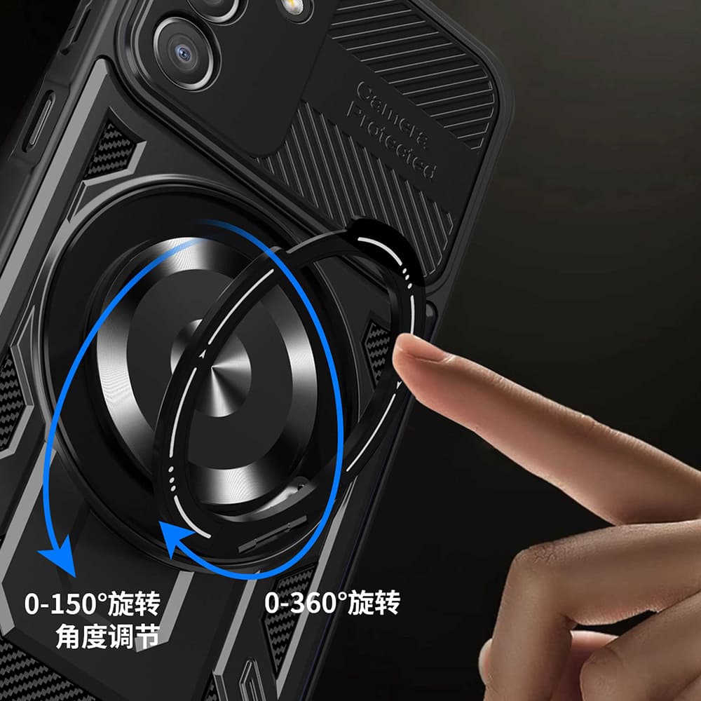 Kryt Techsuit RuggedCam pro Xiaomi Redmi A7 Pro 4G šedý - náhled 4