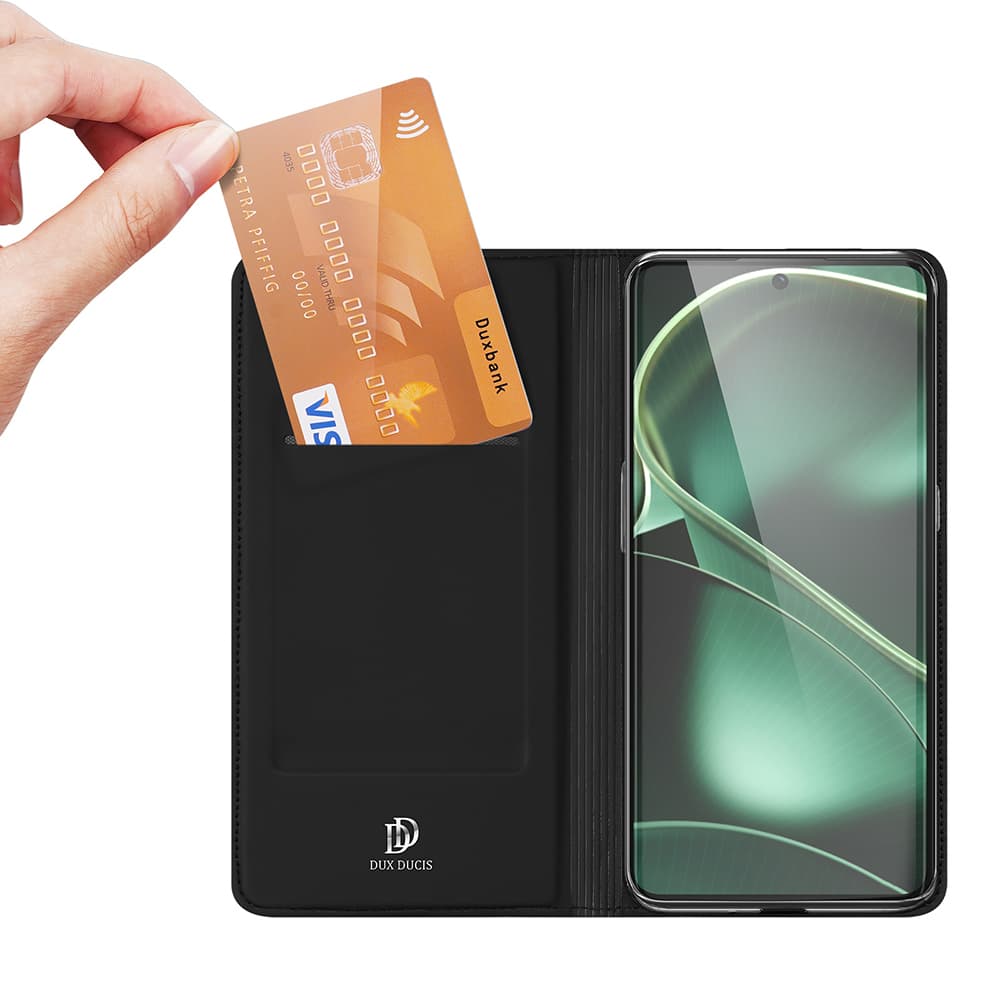 Pouzdro Dux Ducis Skin Pro pro Oppo Find X6 Pro černé - náhled 4