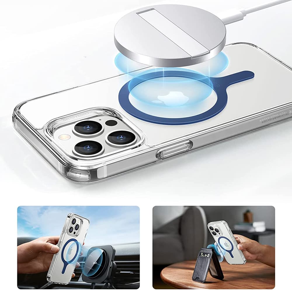 ESR Adaptér HaloLock 2 balení pro MagSafe iPhone Samsung Modrý - náhled 4