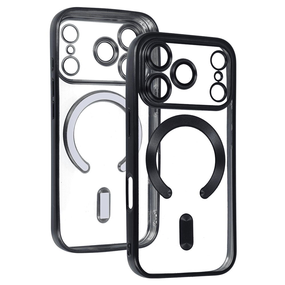 Zadní kryt Metallic MagSafe pro iPhone 17 Pro černý - náhled 3